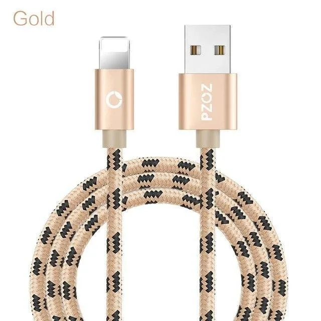 PZOZ 10 Stück USB-Kabel für iPhone-Kabel 8 7 6 plus 6s 5 5s se x iPad Air Mini Schnellladekabel Telefonladegerät Datenadapter