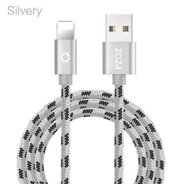 PZOZ 10 Stück USB-Kabel für iPhone-Kabel 8 7 6 plus 6s 5 5s se x iPad Air Mini Schnellladekabel Telefonladegerät Datenadapter