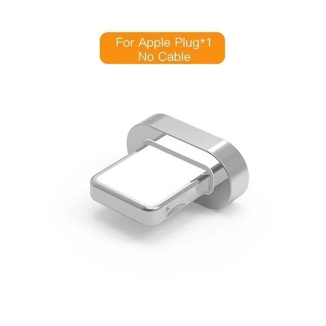 PZOZ Magnetischer Kabelstecker Typ C Micro USB C 8-poliger Schnellladeadapter Telefon MicroUSB Magnet Ladekabelstecker Aufbewahrungsbox Tasche