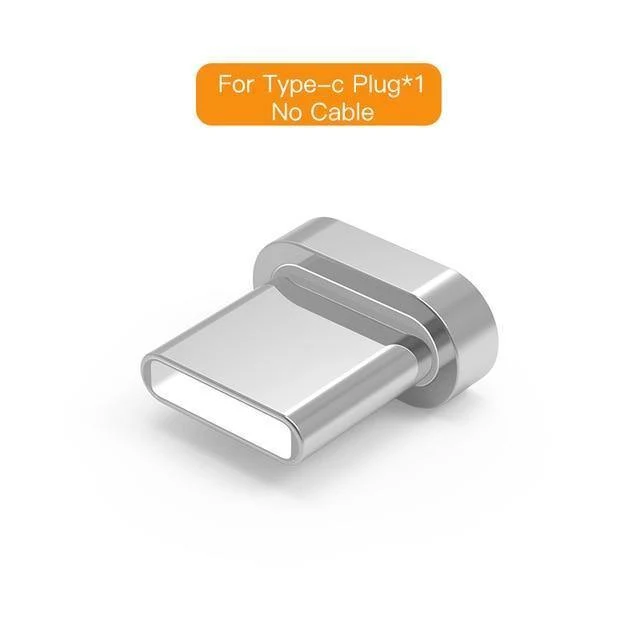PZOZ Magnetischer Kabelstecker Typ C Micro USB C 8-poliger Schnellladeadapter Telefon MicroUSB Magnet Ladekabelstecker Aufbewahrungsbox Tasche