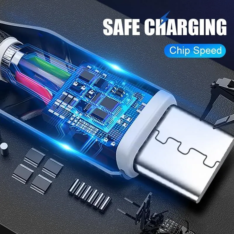 H & A Fashion Schnellladung Micro USB Kabel für Samsung Xiaomi Redmi Huawei USB Ladegerät für Android System Handy Datenkabel