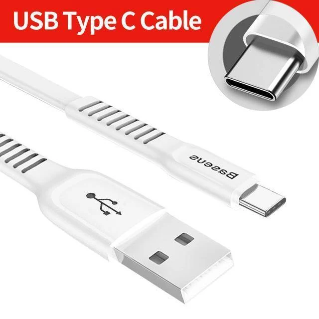 Baseus USB-Kabel für iPhone XS Max XR X 8 Schnellladeladegerät USB-C-Kabel Micro USB Typ C-Kabel für Android-Handykabel