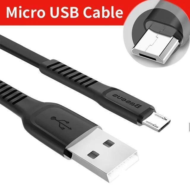 Baseus USB-Kabel für iPhone XS Max XR X 8 Schnellladeladegerät USB-C-Kabel Micro USB Typ C-Kabel für Android-Handykabel