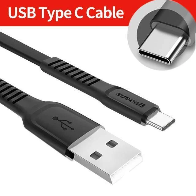 Baseus USB-Kabel für iPhone XS Max XR X 8 Schnellladeladegerät USB-C-Kabel Micro USB Typ C-Kabel für Android-Handykabel