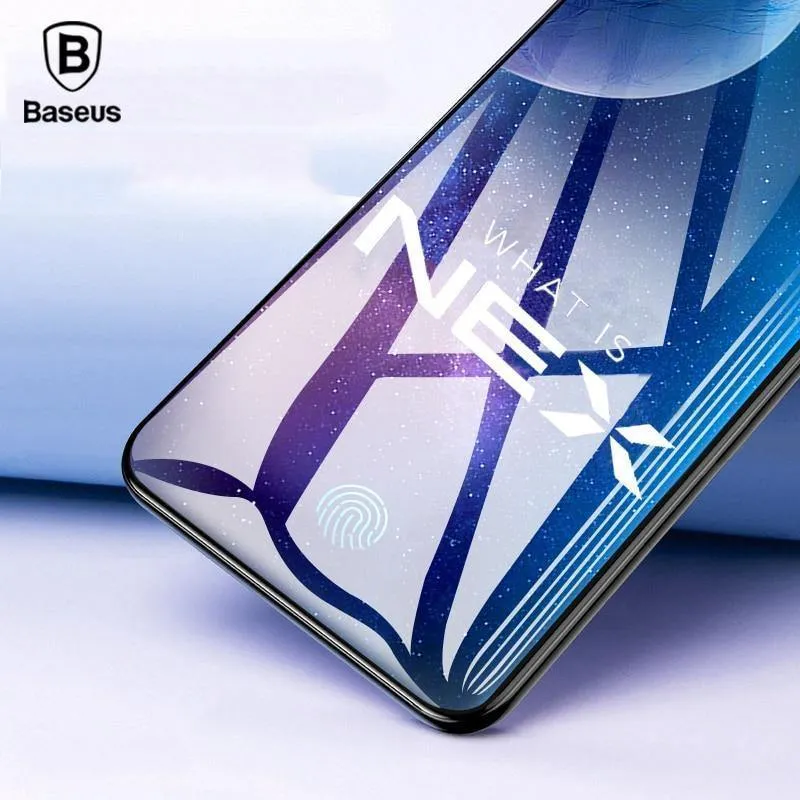 Baseus Displayschutz aus gehärtetem Glas für Vivo Nex, gebogene Kante, HD, vollständige Abdeckung, 0.3 mm, Schutzglas, gehärteter Film für Vivo Nex