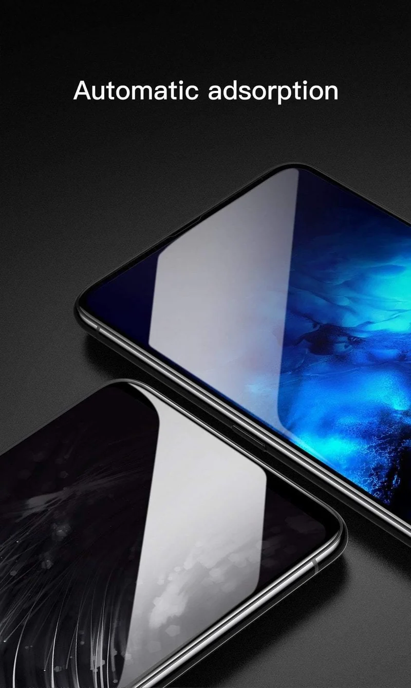 Baseus Displayschutz aus gehärtetem Glas für Vivo Nex, gebogene Kante, HD, vollständige Abdeckung, 0.3 mm, Schutzglas, gehärteter Film für Vivo Nex