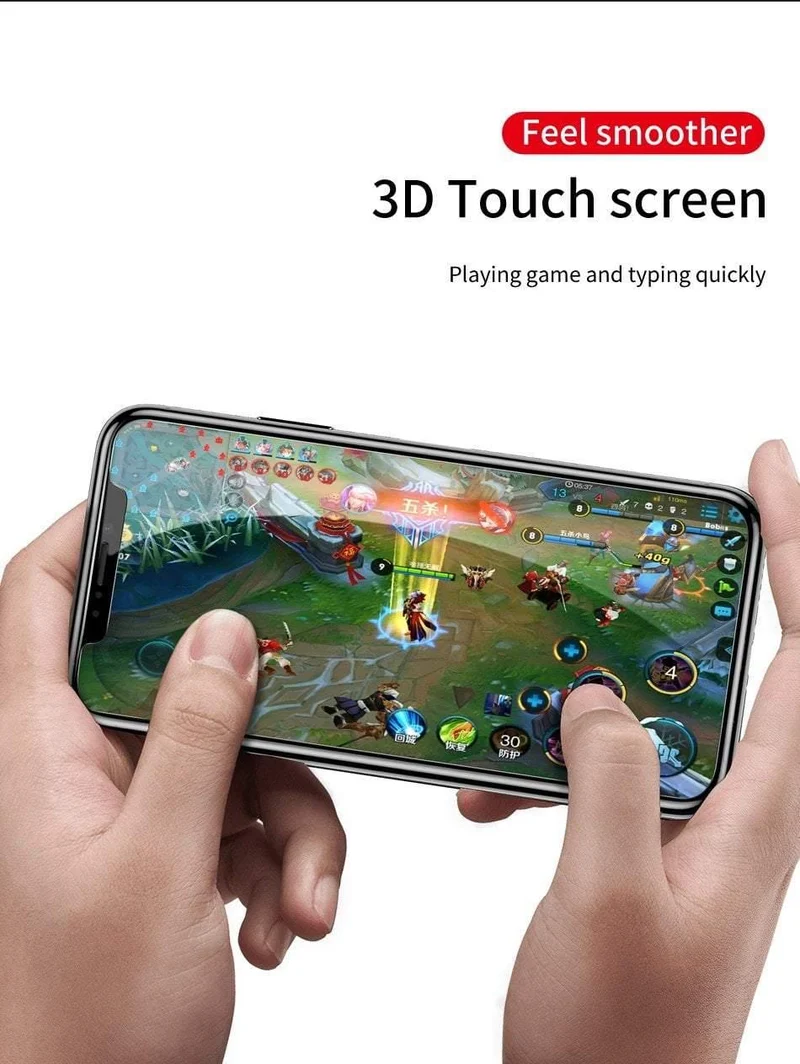 Baseus 0.3 mm Anti-Spionage-Hartglas für iPhone X 10 Sichtschutz für iPhoneX Anti-Peeping-Film Schutzglas