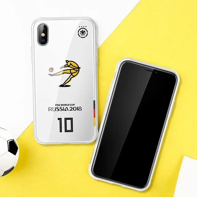 Baseus Luxus-Glashülle für iPhone X 10 Capinhas 3D-lackiertes Glas + weiche TPU-Kante auf der Rückseite Schutzhülle für iPhoneX Coque