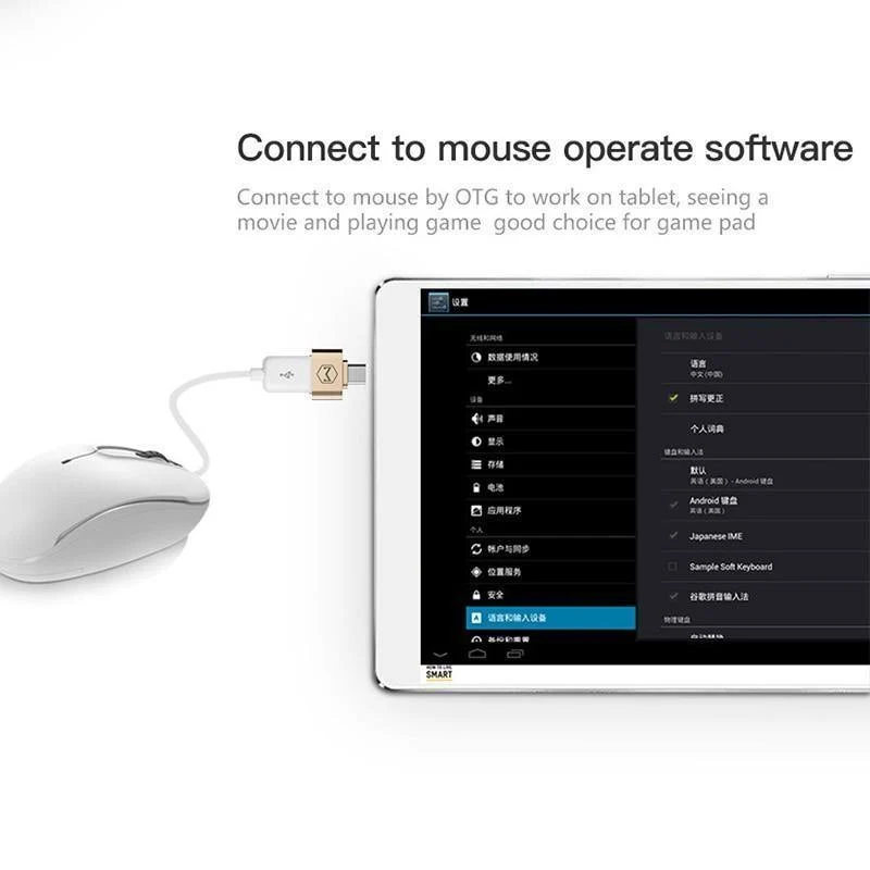 OTG Micro USB OTG Kabel Adapter 2.0 Konverter Für Handy Android Samsung USB Tablet PC zu Flash Drive Maus OTG Hub