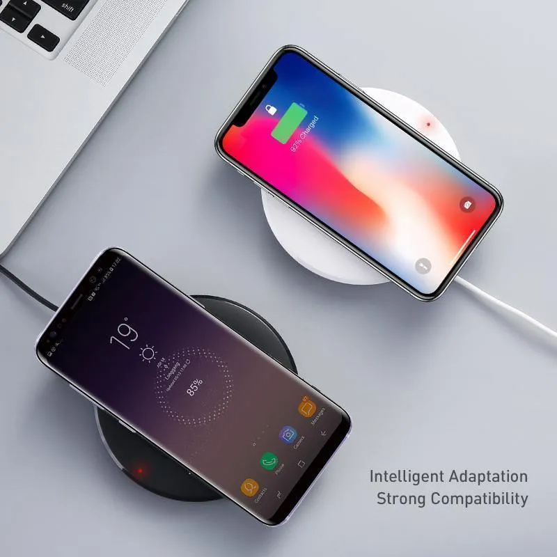 FLOVEME Qi Wireless Ladegerät für iPhone 8 X 10 8 für Samsung Galaxy S8 S8 Plus Hinweis 8 9 S6 S7 Edge S10 S10 Plus Ladestation