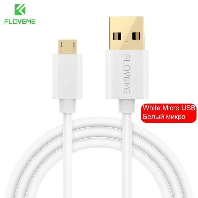 FLOVEME Micro USB Kabel Für Samsung Galaxy S6 Rand S7 S5 0.3 m/1 m/2 m/3 m Typ C Telefon Kabel Für iPhone X 8 Samsung S8 Ladegerät Cabo
