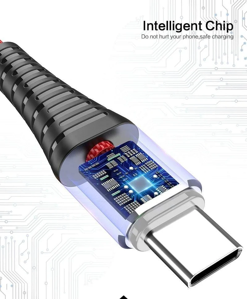 FLOVEME LED USB Typ C Kabel Für One Plus 6 5t Xiaomi Mi6 Handy Typ-C Ladegerät kabel Für Samsung Galaxy Note 9 8 S9 USB C