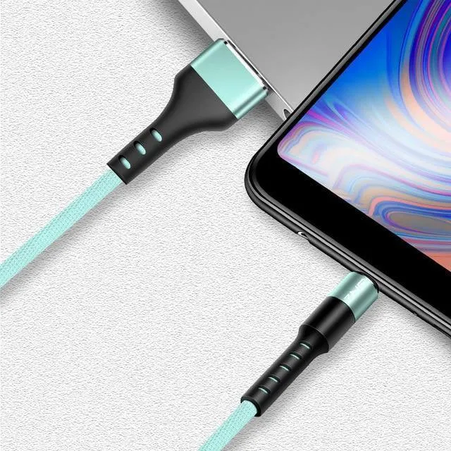 ZNP USB Typ C Kabel Schnelles Ladekabel Für Samsung Galaxy S9 S8 Huawei Mate 20 Pro Schnelllade USB Typ-C Telefon Ladekabel