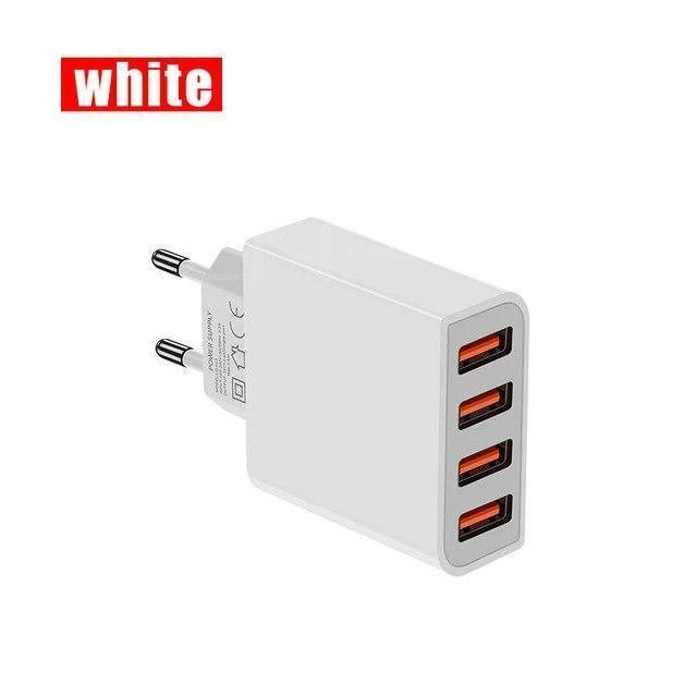 ZNP LED Digital 3 4 Ports USB Ladegerät Universal EU Stecker Wand Handy Ladegerät Für iPhone X 8 7 6 für Samsung S8 S9 Adapter