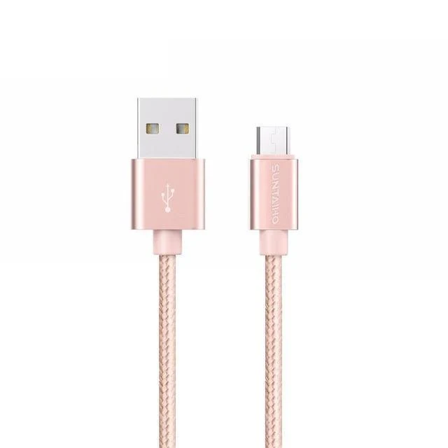 Suntaiho Micro USB Kabel 2.4A Telefon Schnellladekabel für Samsung Huawei Xiaomi Redmi LG Microusb Ladekabel Micro USB Kabel