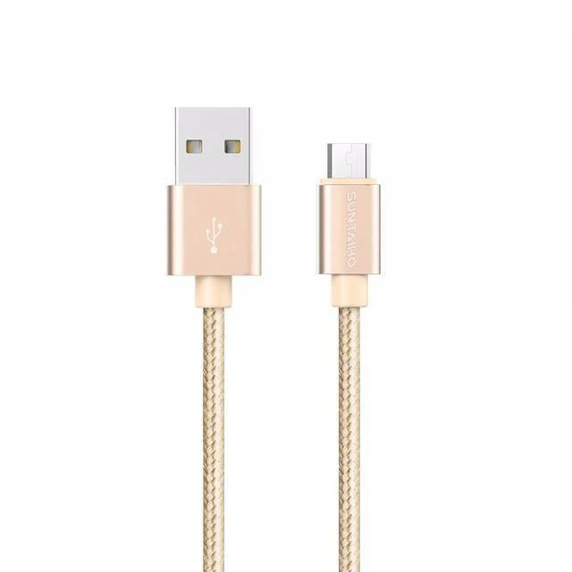Suntaiho Micro USB Kabel 2.4A Telefon Schnellladekabel für Samsung Huawei Xiaomi Redmi LG Microusb Ladekabel Micro USB Kabel