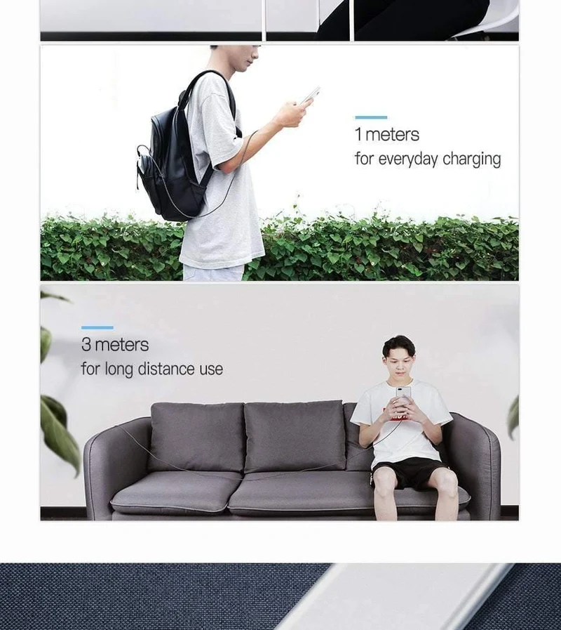 Suntaiho Micro USB Kabel 2.4A Telefon Schnellladekabel für Samsung Huawei Xiaomi Redmi LG Microusb Ladekabel Micro USB Kabel