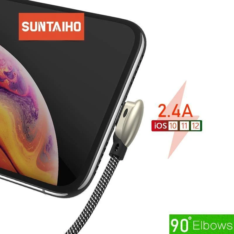 Suntaiho für iPhone-Ladekabel, Spiel-USB-Kabel zum Aufladen mit Beleuchtung, schnelles Aufladen für iPhone 7 Xs Max XR X 6 6s 5 8 7, Telefon-Spielkabel