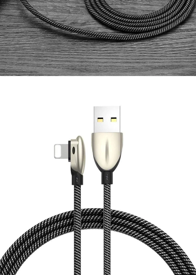 Suntaiho für iPhone-Ladekabel, Spiel-USB-Kabel zum Aufladen mit Beleuchtung, schnelles Aufladen für iPhone 7 Xs Max XR X 6 6s 5 8 7, Telefon-Spielkabel