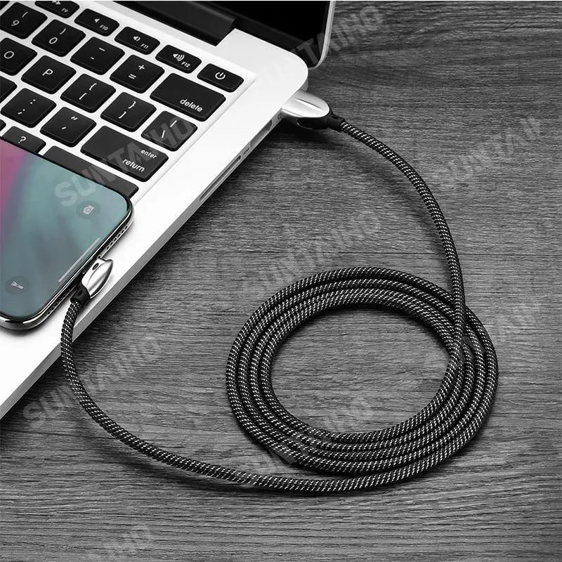 Suntaiho für iPhone-Ladekabel, Spiel-USB-Kabel zum Aufladen mit Beleuchtung, schnelles Aufladen für iPhone 7 Xs Max XR X 6 6s 5 8 7, Telefon-Spielkabel