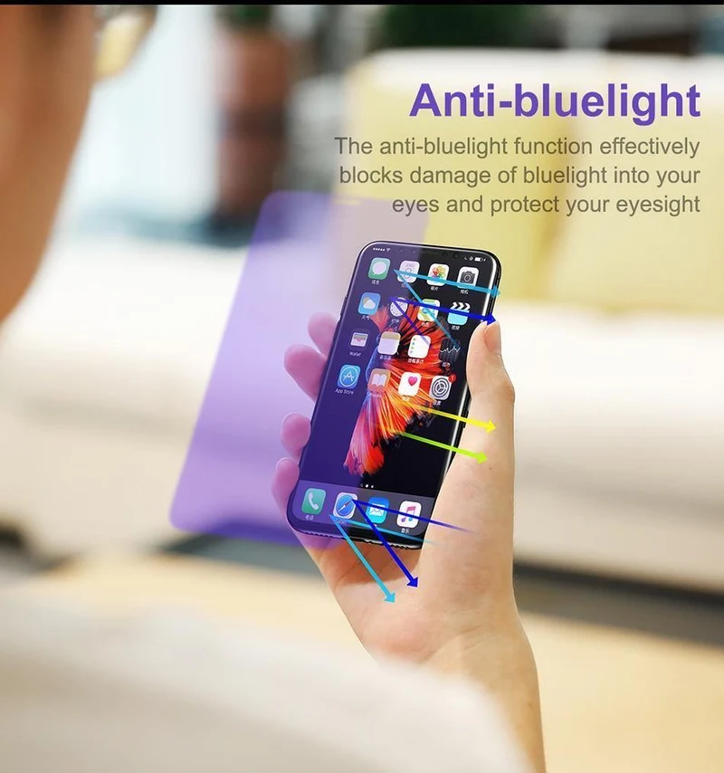 Baseus Ultradünner Displayschutz für iPhone X 10 Glas gehärtetes transparentes kratzfestes Schutzglas für iPhone X