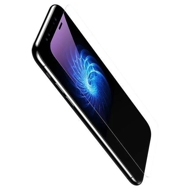 Baseus Ultradünner Displayschutz für iPhone X 10 Glas gehärtetes transparentes kratzfestes Schutzglas für iPhone X
