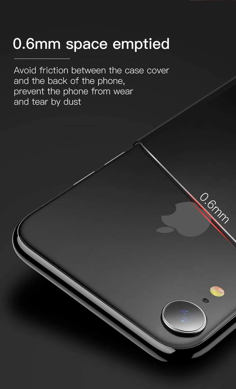 Baseus Luxus Original Hartglashülle für iPhone Xs Xs Max XR 2018 Telefonabdeckung Anti-Knock-Back-Telefonhüllen für iPhone Xs