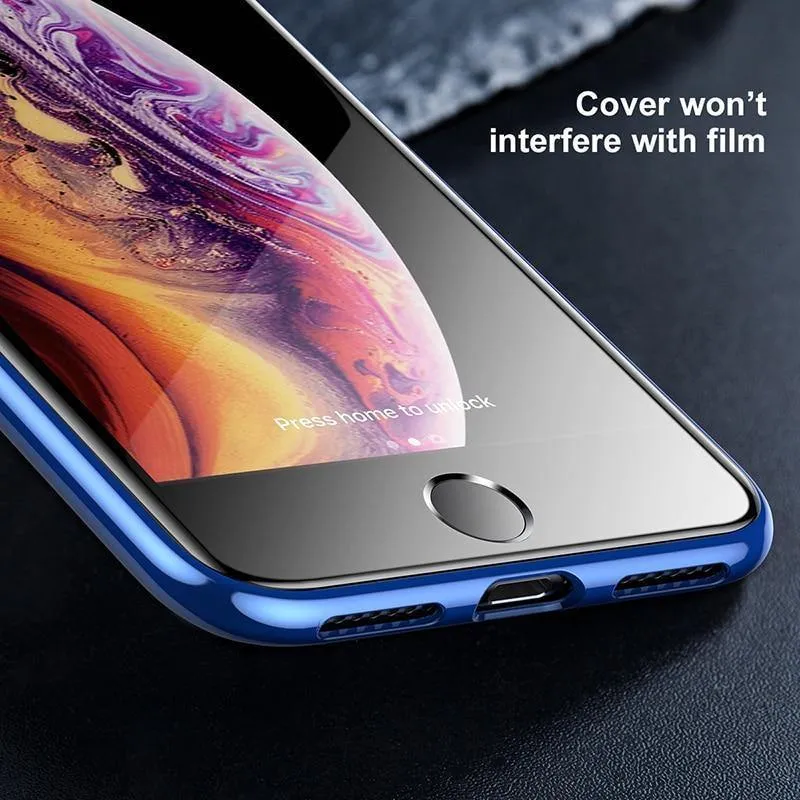 Baseus Schutzglas für iPhone 7 7 Plus 0.3 mm vollständige Abdeckung Displayschutzfolie für iPhone 8 8 Plus 6 6s Plus gehärtetes Glas