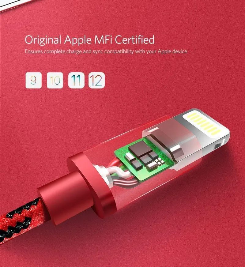 Ugreen für iPhone Kabel Lightning auf USB Kabel für iPhone 8 Xs Max XR 7 Schnellladekabel Handykabel USB Ladekabel