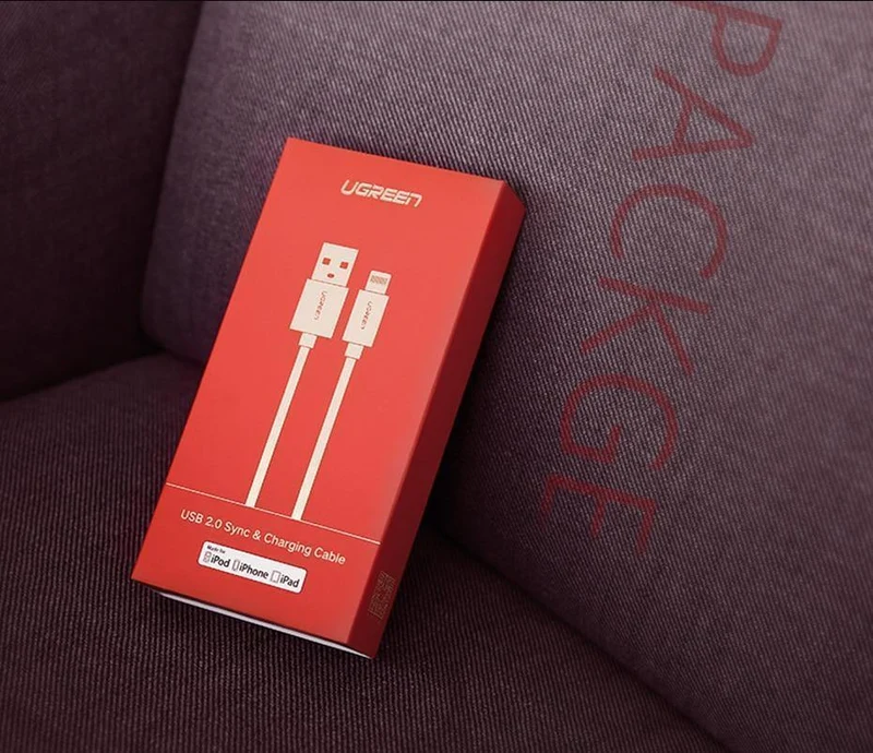 Ugreen für iPhone Kabel Lightning auf USB Kabel für iPhone 8 Xs Max XR 7 Schnellladekabel Handykabel USB Ladekabel