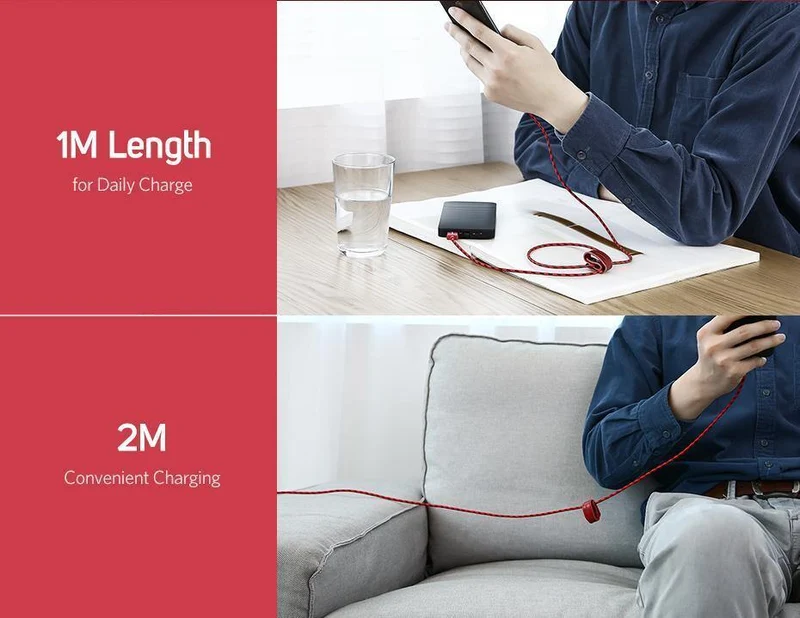 Ugreen für iPhone Kabel Lightning auf USB Kabel für iPhone 8 Xs Max XR 7 Schnellladekabel Handykabel USB Ladekabel