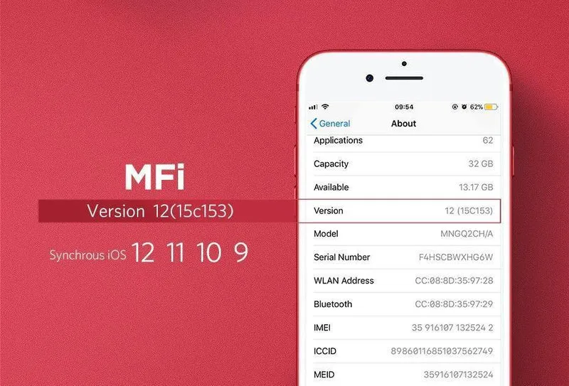 Ugreen für iPhone Kabel Lightning auf USB Kabel für iPhone 8 Xs Max XR 7 Schnellladekabel Handykabel USB Ladekabel