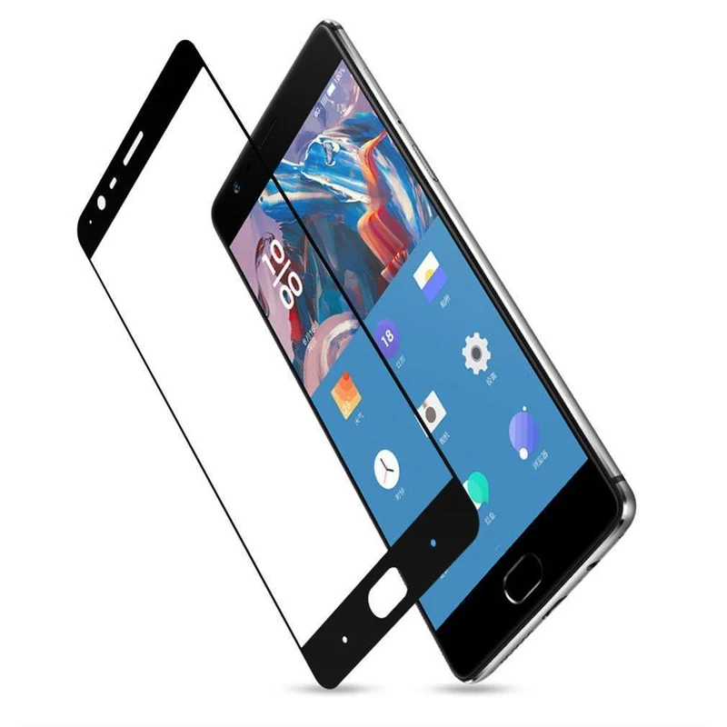 Transparenter, explosionsgeschützter Displayschutz aus gehärtetem Glas für OnePlus 3 3T