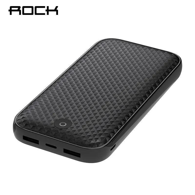 ROCK Power Bank 20000mah Schnellladegerät Tragbarer externer Akku Batterien Powerbank für Samsung Xiaomi Smartphone
