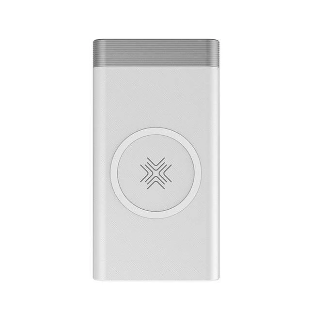 ROCK Power Bank 10000 mAh QI Wireless Charger Tragbarer externer Akku Eingebaute Powerbank für iPhone X 8 Samsung S8 S9 Plus