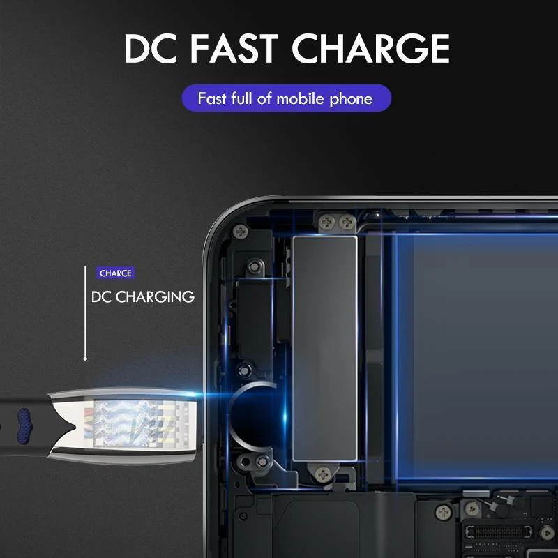 H&A Fashion Schnellladegerät Micro-USB-Datenkabel für Samsung für Xiaomi Huawei Handy-Ladekabel für Android-Telefonkabel