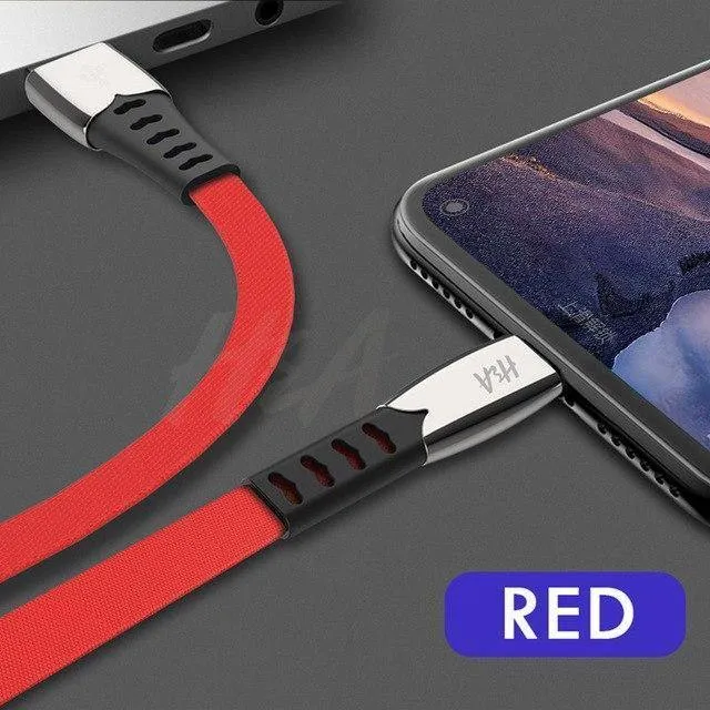 H&A Fashion Schnellladegerät Micro-USB-Datenkabel für Samsung für Xiaomi Huawei Handy-Ladekabel für Android-Telefonkabel