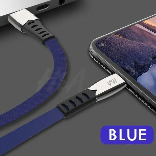 H&A Fashion Schnellladegerät Micro-USB-Datenkabel für Samsung für Xiaomi Huawei Handy-Ladekabel für Android-Telefonkabel