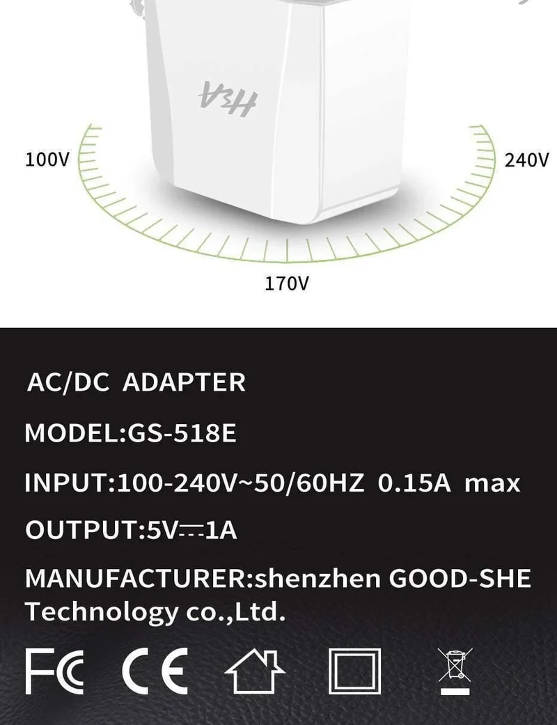 H&A Universal Dual USB Ladegerät für iPhone X XS 7 8 Plus EU Stecker 2 Ports Reise Wand Telefon Lade für Samsung S9 Huawei Charge