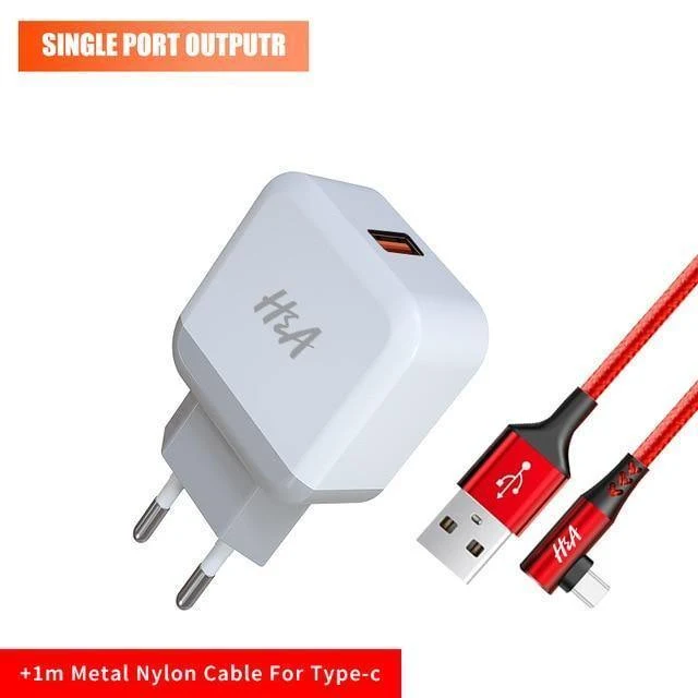H&A Universal Dual 2 USB EU Ladegerät Stecker Für iPhone Huawei Reise Telefon Ladegerät Für Samsung Xiaomi Wand Tragbare lade Stecker