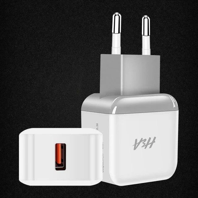 H&A Universal Dual 2 USB EU Ladegerät Stecker Für iPhone Huawei Reise Telefon Ladegerät Für Samsung Xiaomi Wand Tragbare lade Stecker