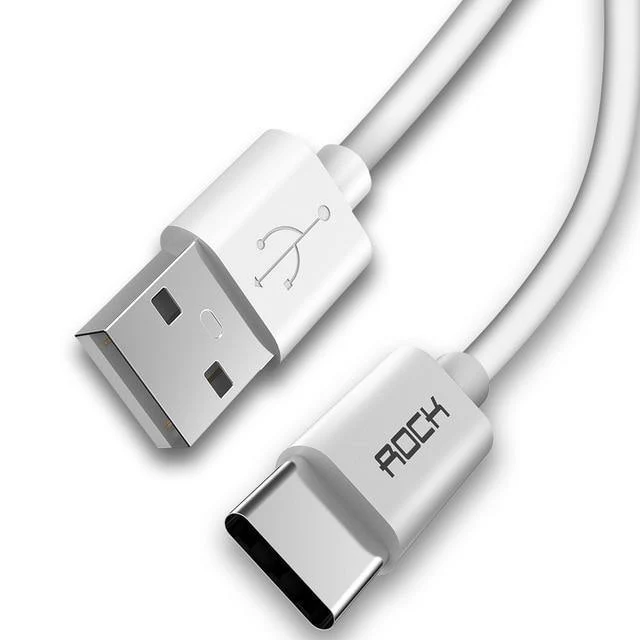 ROCK USB C Kabel USB Typ C Schnelle Ladekabel für Telefon Ladegerät für Samsung S9 S8 Hinweis 8 Xiaomi mi6 Huawei P10 Adapter USB-C