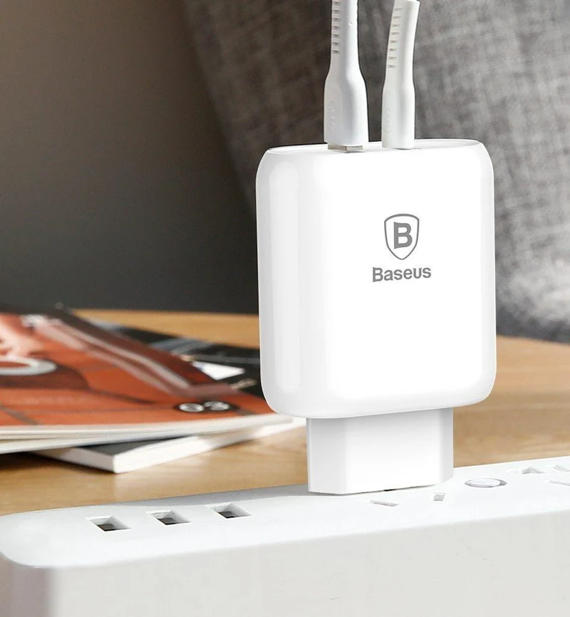 Baseus 32W USB C PD Ladegerät für iPhone Xs X Schnellladung Typ C PD 3.0 Handy-Ladegerät Schnellladung Typ-C PD USB Ladegerät