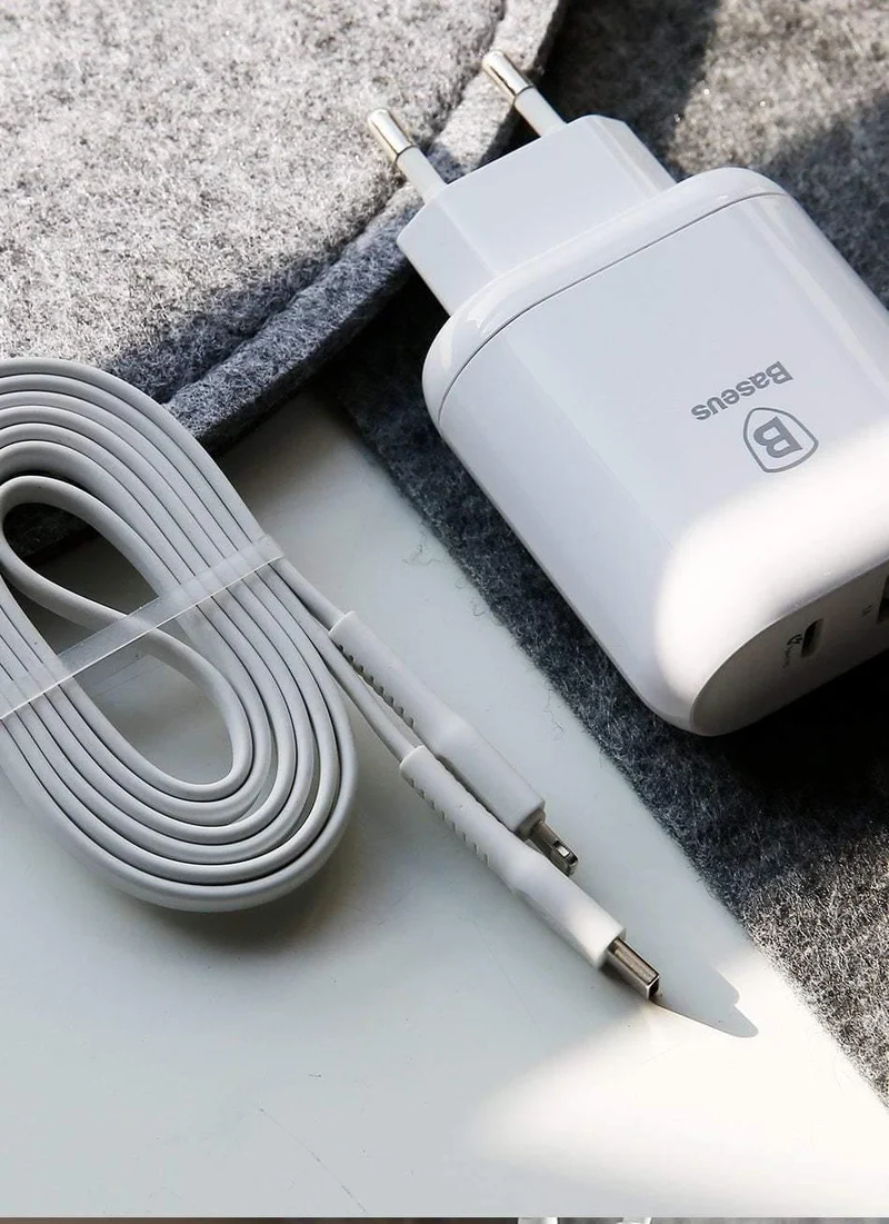 Baseus 32W USB C PD Ladegerät für iPhone Xs X Schnellladung Typ C PD 3.0 Handy-Ladegerät Schnellladung Typ-C PD USB Ladegerät