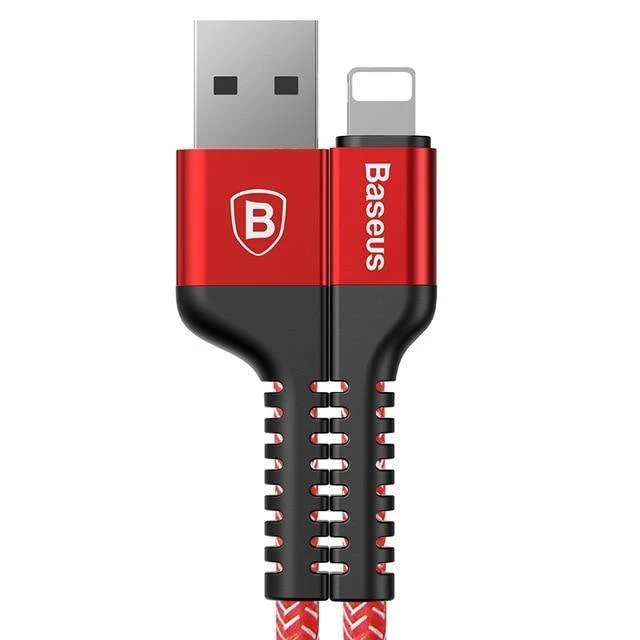 Baseus USB-Kabel für iPhone XS Max XR X 8 7 6 6s Plus Schnelllade-Ladegerät Datenkabel für iPhone 5 5s se iPad Handykabel