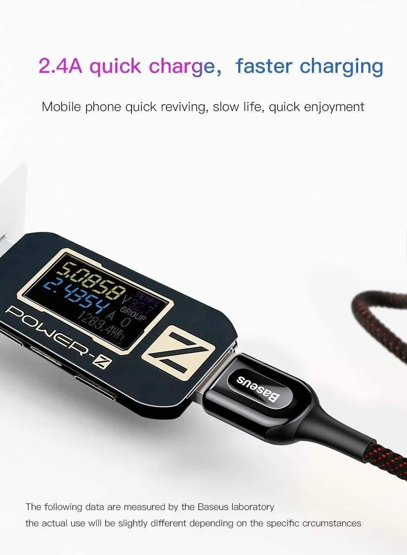 Baseus Lighting USB-Kabel für iPhone X XS Max XR 8 7 6 6s Plus SE iPad Schnellladekabel Daten 2.4A Handykabel