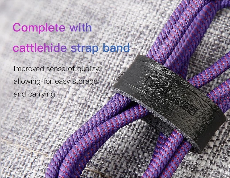 Baseus Lighting USB-Kabel für iPhone X XS Max XR 8 7 6 6s Plus SE iPad Schnellladekabel Daten 2.4A Handykabel