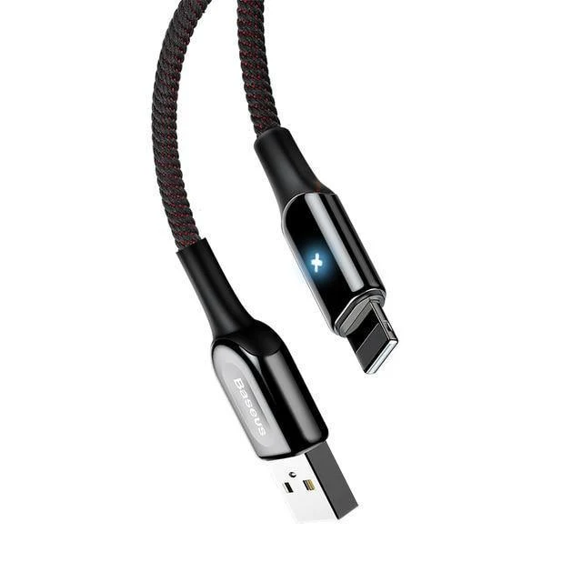 Baseus Lighting USB-Kabel für iPhone X XS Max XR 8 7 6 6s Plus SE iPad Schnellladekabel Daten 2.4A Handykabel