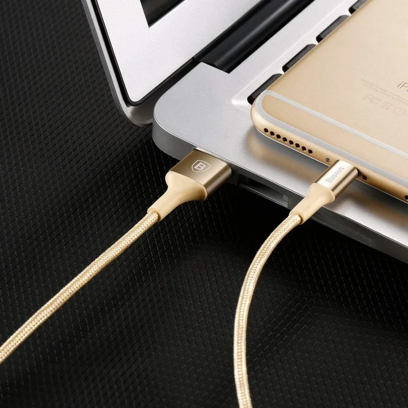Baseus Lighting USB-Kabel für iPhone X XS Max XR 8 7 6 6s Plus 5 5S SE iPad Schnellladeladegerät Datenkabel Handykabel