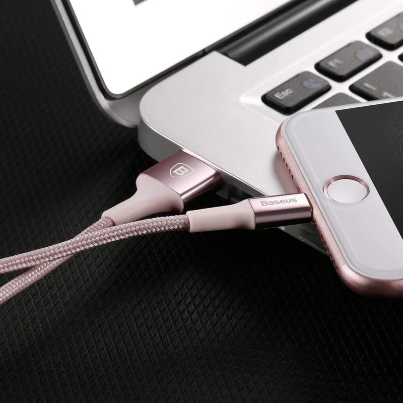 Baseus Lighting USB-Kabel für iPhone X XS Max XR 8 7 6 6s Plus 5 5S SE iPad Schnellladeladegerät Datenkabel Handykabel